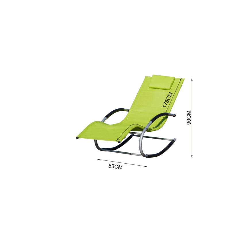 Aishia Outdoor Chair, Green