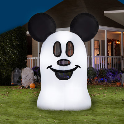 Airblown Flat Mickey Ghost Giant Disney
