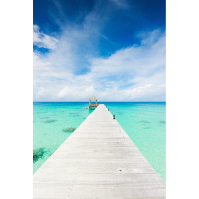 Atoll Jetty - Wrapped Canvas Print