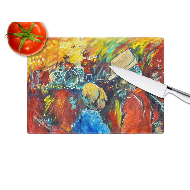 Dance Glass Cutting Board