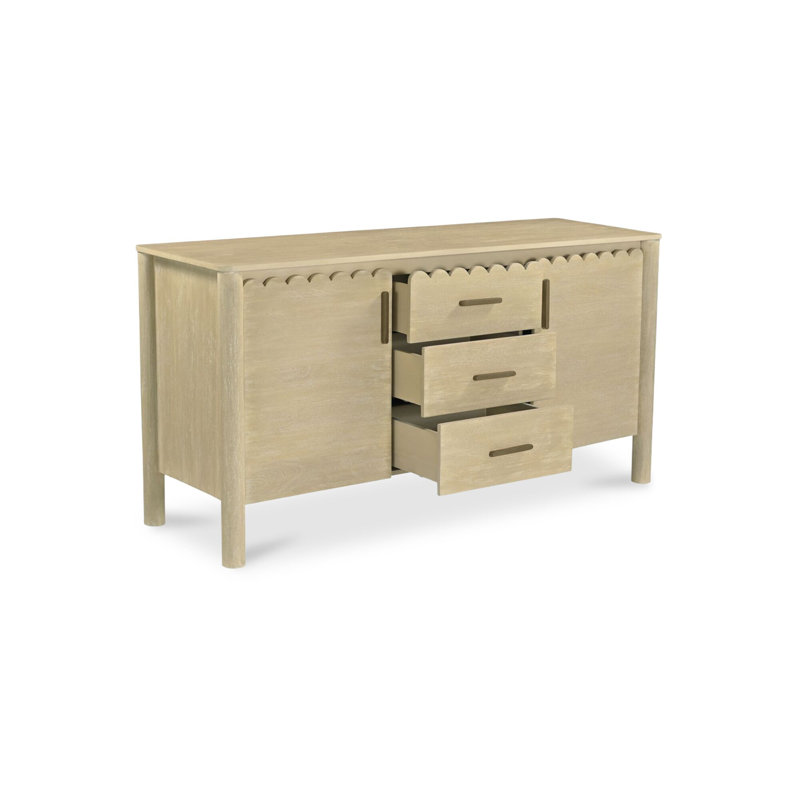 Buffet 3 tiroirs Aaryahi Robbie Naturel