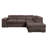 Udele Upholstered L-Shaped Sectional Right Hand Facing-71424477