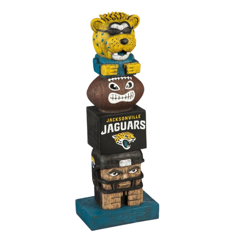 Statue de jardin d'intérieur / extérieur NFL New York Giants, H 12 po x l 4,41 po x P 3,15 po, Jaguars de Jacksonville