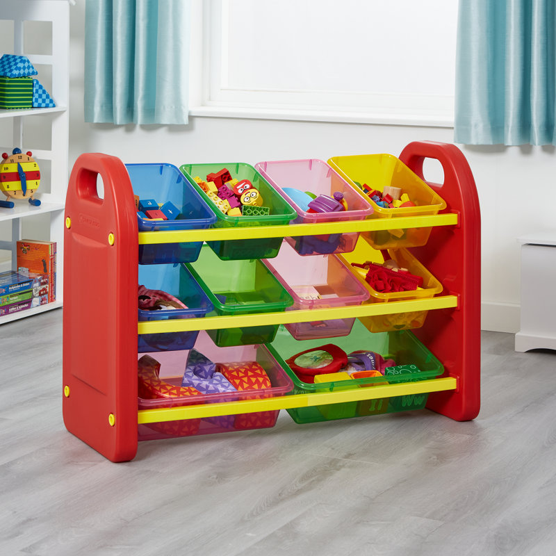 Toy Organiser with Bins