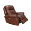 Fauteuil inclinable électrique en cuir fleur Diahann