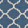 Herefordshire Hooked Navy Blue/Beige Rug