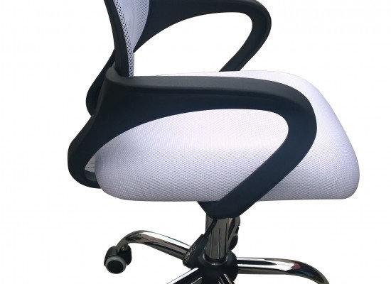 LPD Home Mesh Office Chair, White