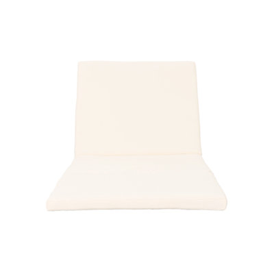 Water- Cream Outdoor Lounge Cushion - 25.78"W X 75.03"D 2.03"H, No Assembly Needed To Enhance Your Space Picnic Chair Water-,