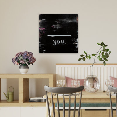 Use Your Words Contemporary Abstract Typography Art