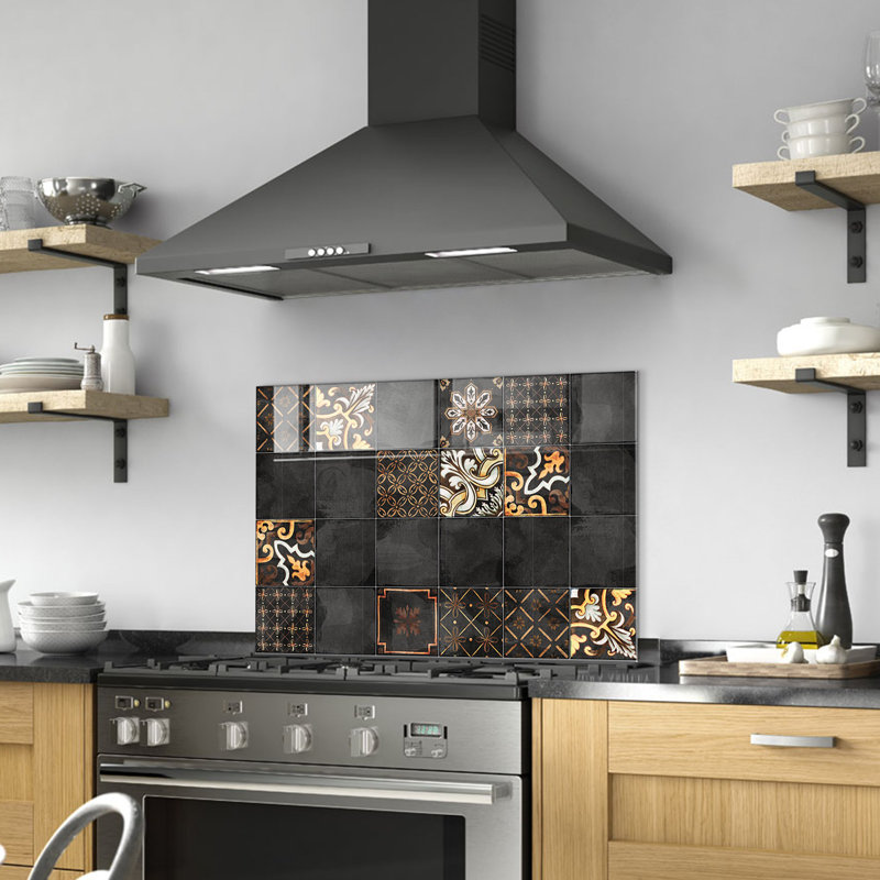Elegant Decorative Tempered Glass Painting, 19.7 x 27.6 Inches | 100% Tempered Glass, Thickness: 0.16 Inches | Perfect for Home Decor, Living Room, and Office | Stunning Art Piece with Modern Aesthetic