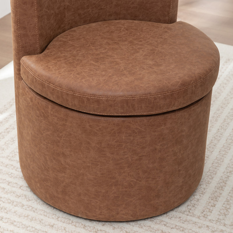 Chaise de salle à manger Chary, Dark Brown