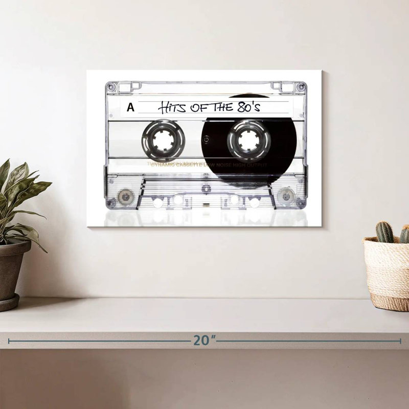 Abarca Hits Of The 80's Cassette, H 8 po x l 12 po