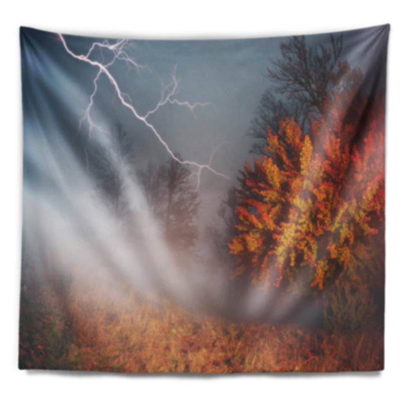 Polyester Tapestry, 50" H x 60" W