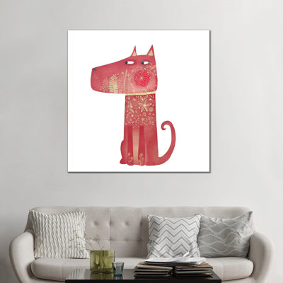 Flowerhound par Nic Squirrell - impression d'art graphique