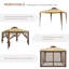 Annum 3m x 3m Metal Patio Gazebo-981873463