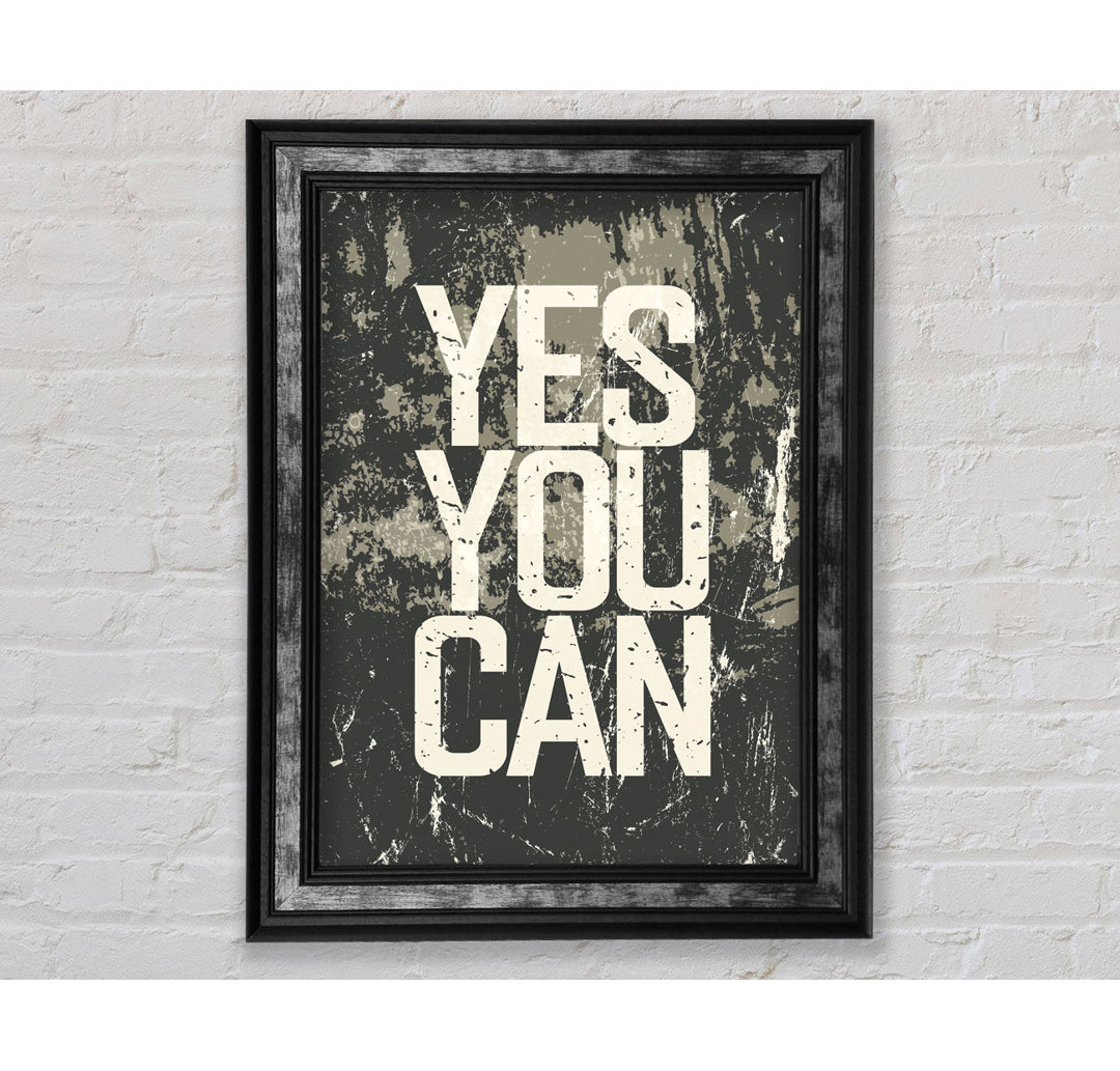 Yes You Can 3 - Drucken