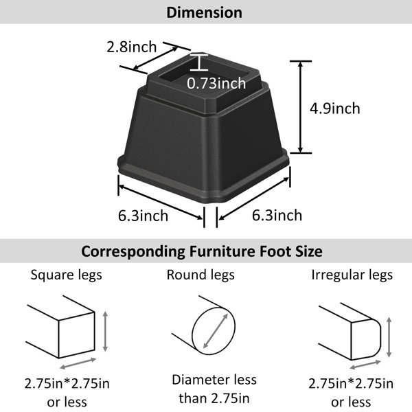 Dimensions du produit