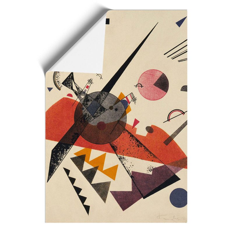 Composition by Wassily Kandinsky - Frameless Print, 59cm H x 42cm W x 0.1cm D