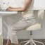 Tabouret pivotant pneumatique avec dossier 503 KAI-1490154242