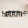 Farrah Extendable Plastic 9-Piece Patio Dining Set