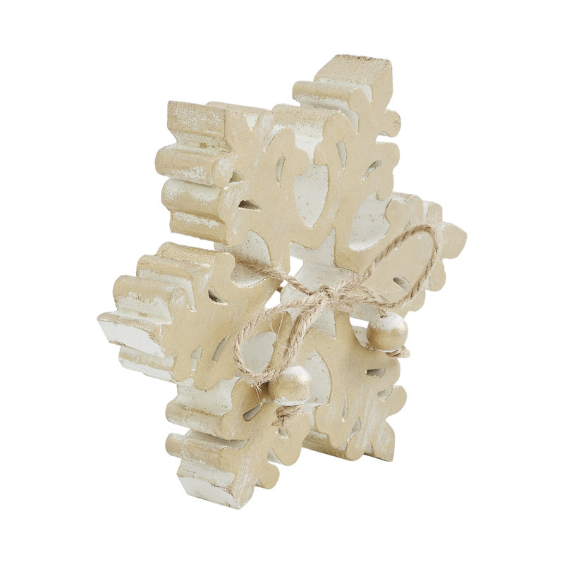 Flocon de neige Yuletide Glow, H 7,75 po x l 7,75 po x P 1 po
