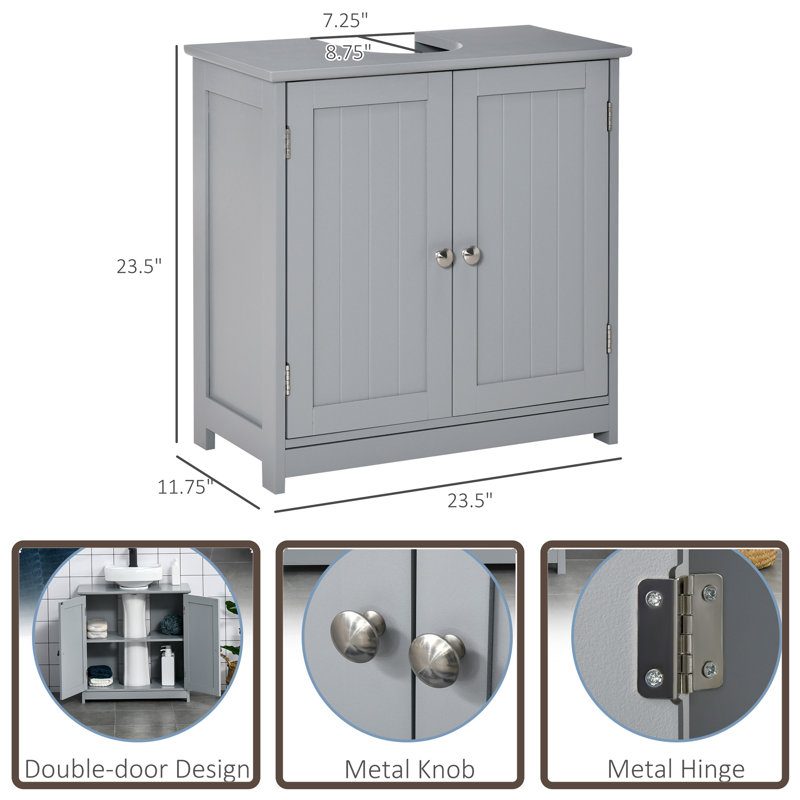 23.6'' Single Bathroom Vanity Base Only
