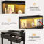 Computer Desk with Power Outlet-101528325