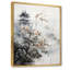 Art asiatique, oiseau Sumi, sérénité - impression-1811226290-1811226294