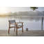 Djurö Teak and Batyline Lounge Armchair