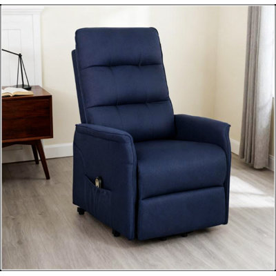 Power Lift Recliner Sofa With Remote, Side Pockets, And Quick Assembly For Ultimate Comfort And Convenience