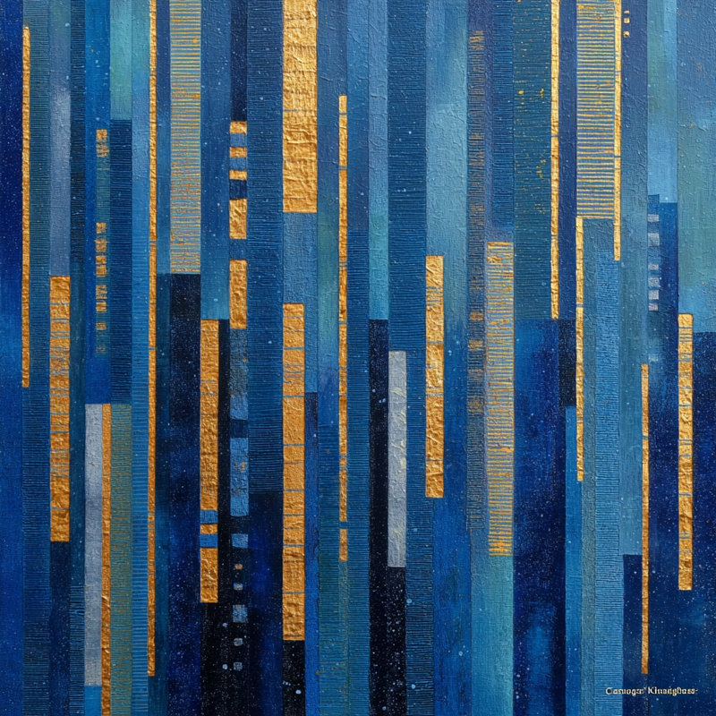 Art mural sur toile Midnight City Lights