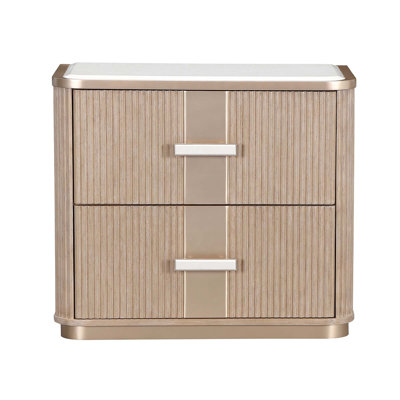 West Kensington 2-Drawer Nightstand - Sea Salt Caramel