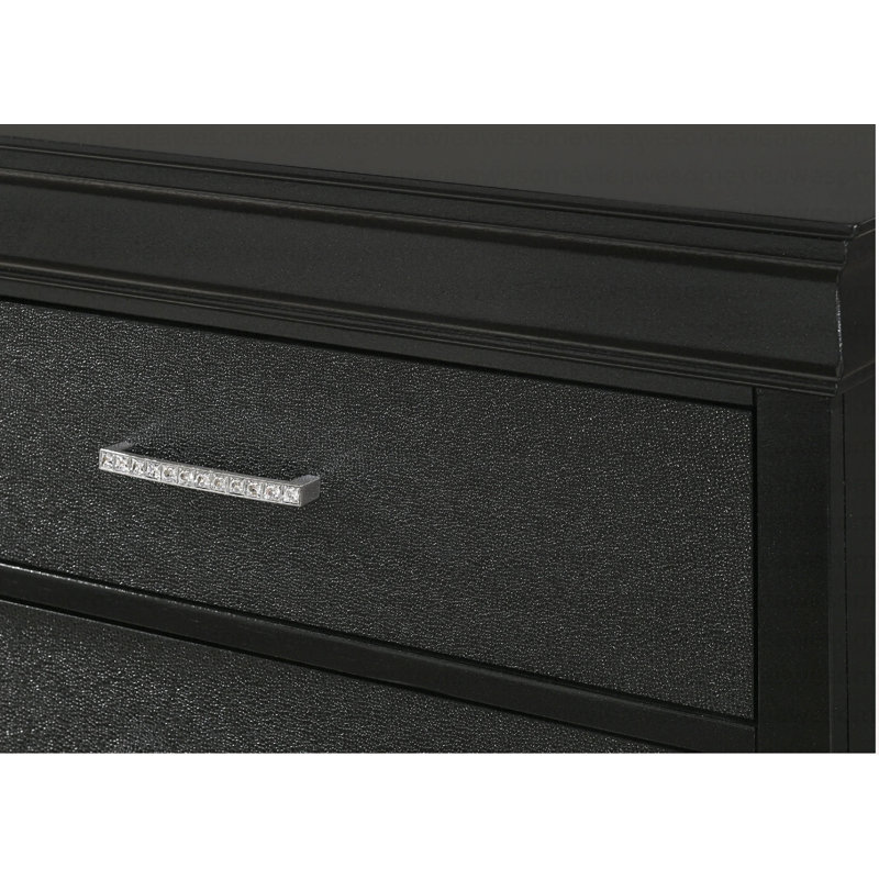 Mobilier de chambre à coucher à 5 tiroirs avec commode haute moderne 1Pc