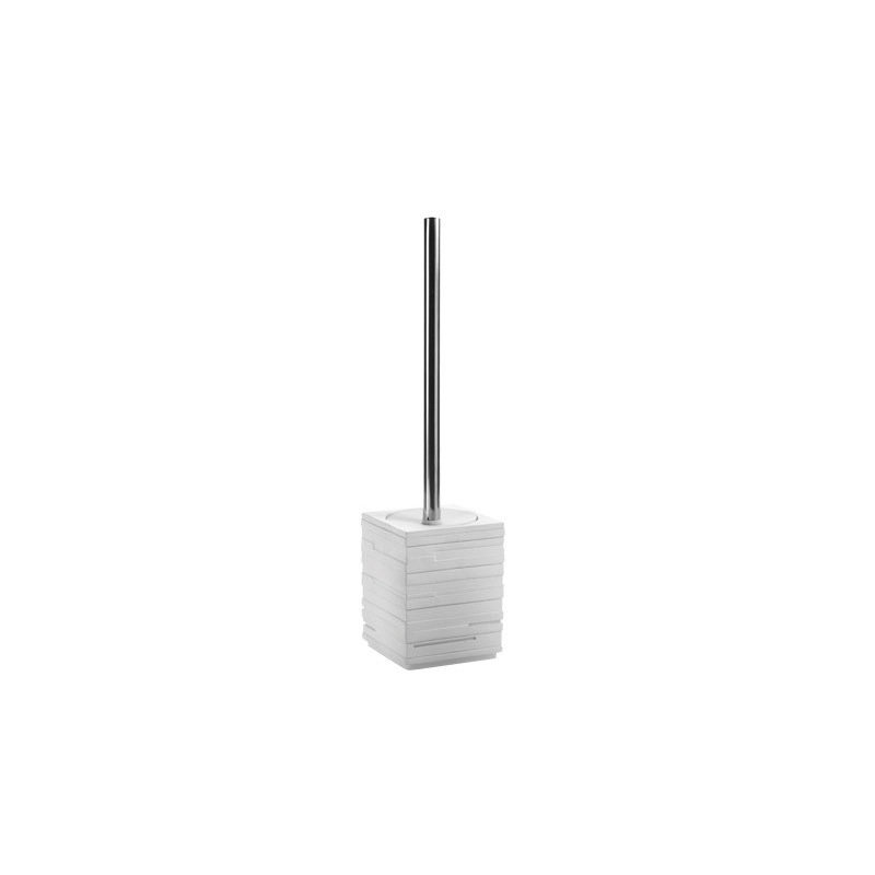Brosse de toilette sur pied et porte-14,96 in. h Justice