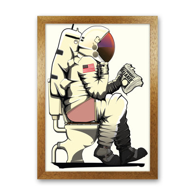 Astronaut Loo - Print