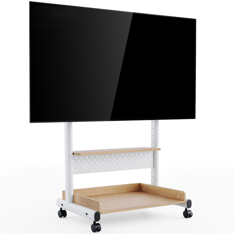 Unfinished TV Stand for TVs up to 85", White