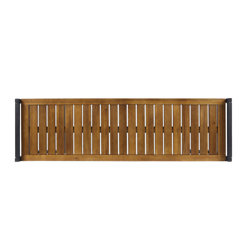 Banc en bois Hopkins, Teck