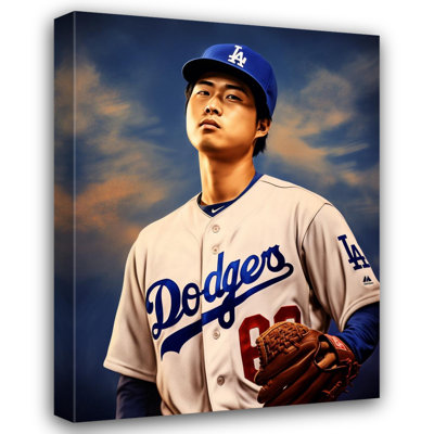 "Shohei Ohtani 8" sur toile