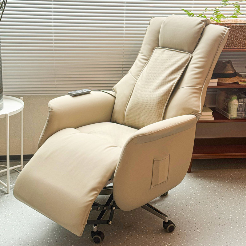 Chaise de bureau ergonomique avancée avec fauteuil inclinable électrique et repose-pieds pour un confort accru