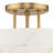 Three-Light Modern Luxe Semi-Flush Mount Light-1985816476