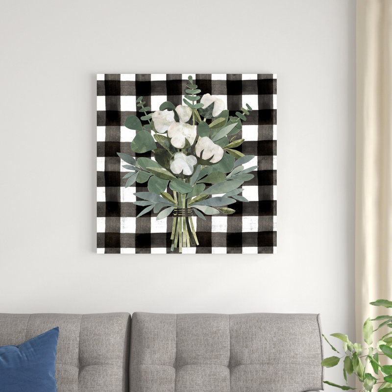 Bouquet de papier Buffalo, H 30 po x l 30 po x P 1,25 po