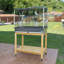 70cm Flat Top Table Top Bird Cage with Perch