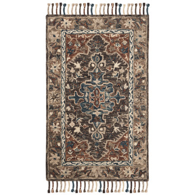 Vahakn Hand Tufted Wool Oriental Rug