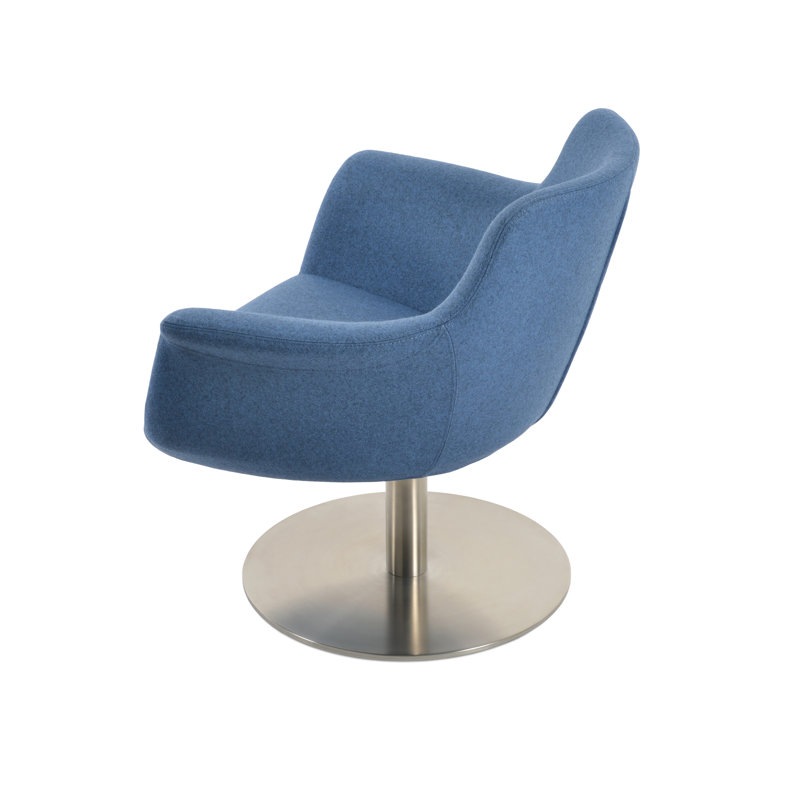 Méridienne Bottega, Mélange de polyester bleu