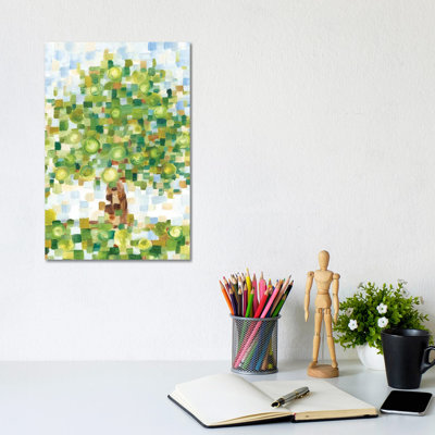 Reproduction d’art, "matelassée Tree II" par Ethan Harper