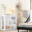  Armoire murale à double porte vitrée avec tablettes amovibles pour bureau Zaine-88526303