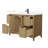 Palmilla Freestanding Single Bathroom Vanity with Quartz Top-114679318-124971916-124971919