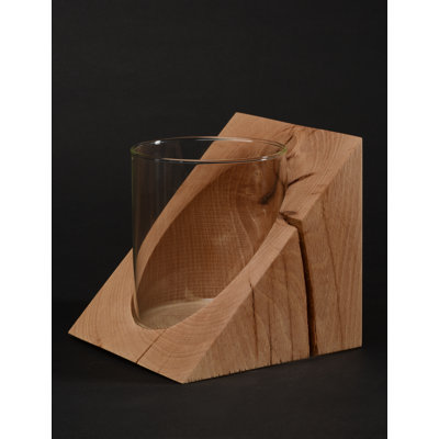 Bac de rangement en bois massif Loon Peak®