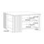 Shilah Four Leg Coffee Table with Storage-1032673205