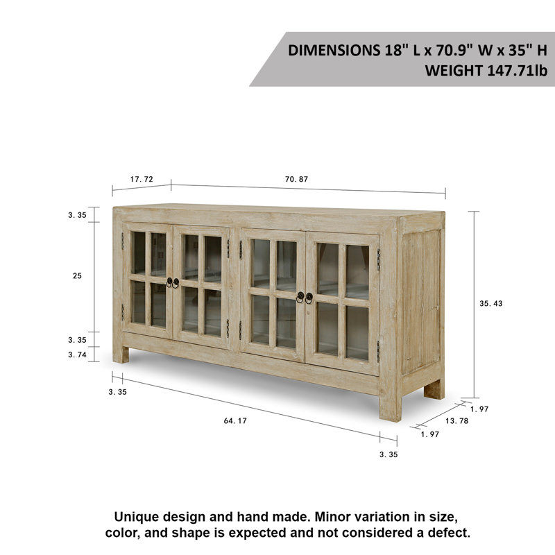 Rhydian 70.9'' W Sideboard